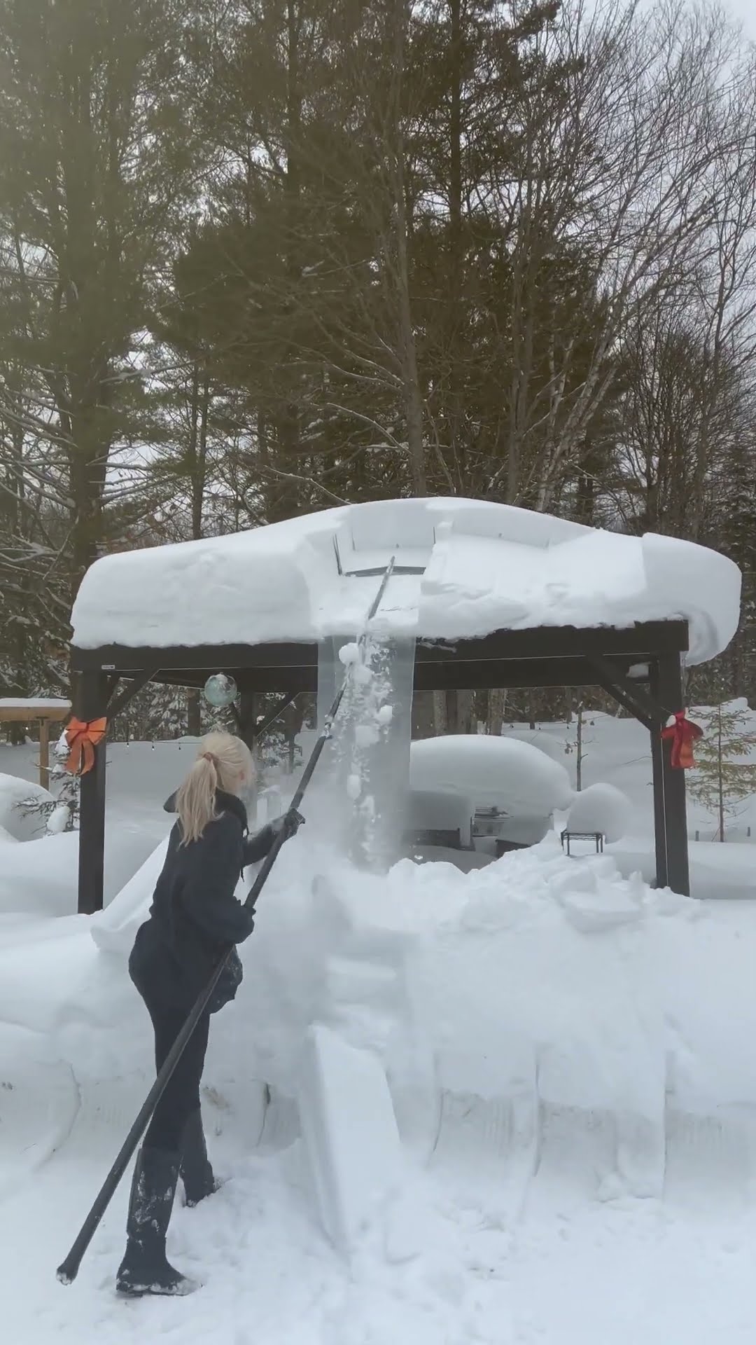 Custom Snow Removal Contraption || ViralHog