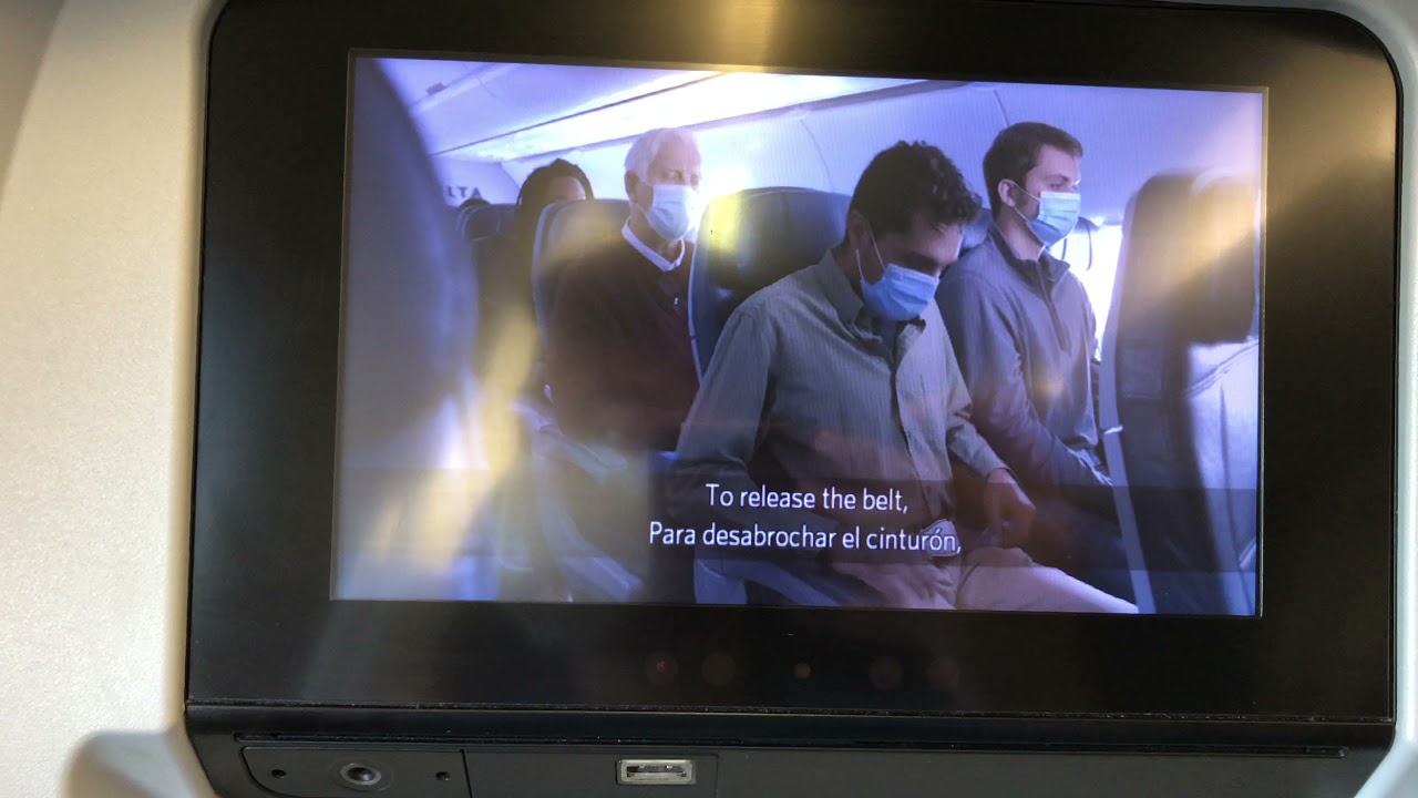 Delta Air Lines Airbus A330-300 Holiday Safety Video 2021