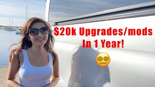 Upgrades and Mods That We Have Done To Our 2022 Airstream Interstate 19 After One Year.