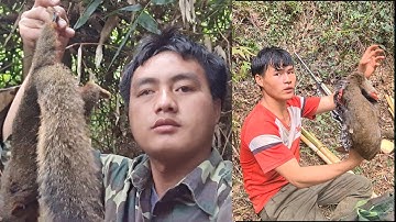 Sawv ntxov tua nas hooj twm dab thaiv tua tau ib tug nraj thiab nawb