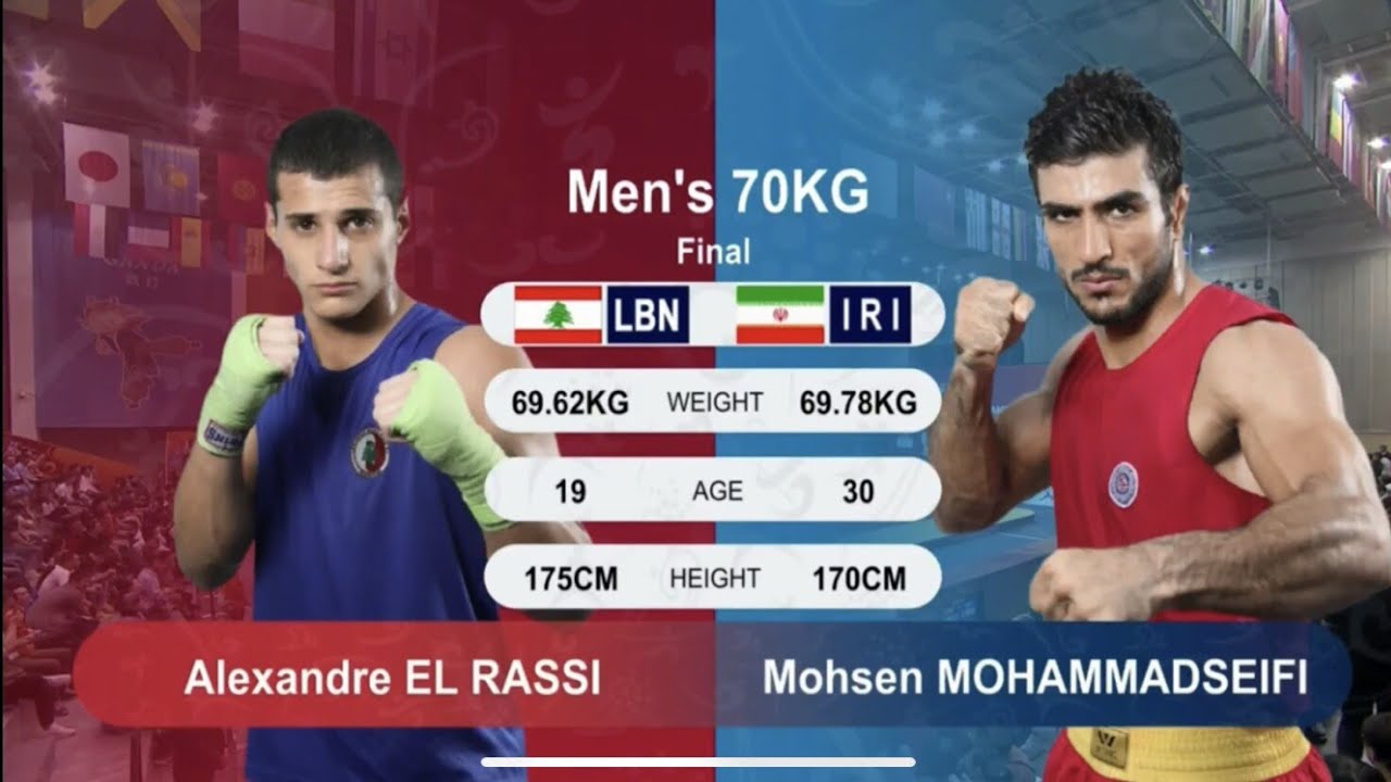 SANDA: IRAN MOHSEN SEFI FINAL 70 KG