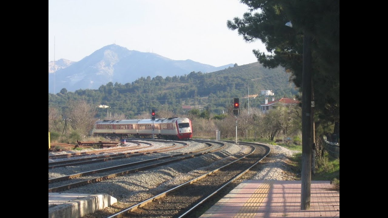 OSE AEG / LEW Hennigsdorf DMU at Afidnes station