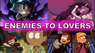 Cartoon Enemies to Lovers: An Analysis