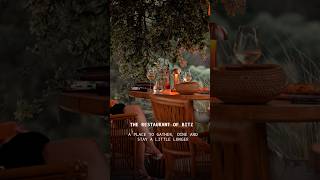 The Restaurant of Bitz. #bitz #bitzbodrum #finediningexperience