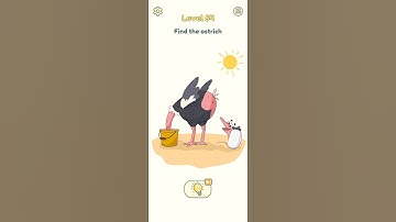 Level Solution Dop 2 Find The Ostrich #shorts #gameplay