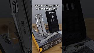 Bibury 2026 19-in-1 EDC Multitools with Titanium Handle. Great CHARGE TTi alternative. #multitools