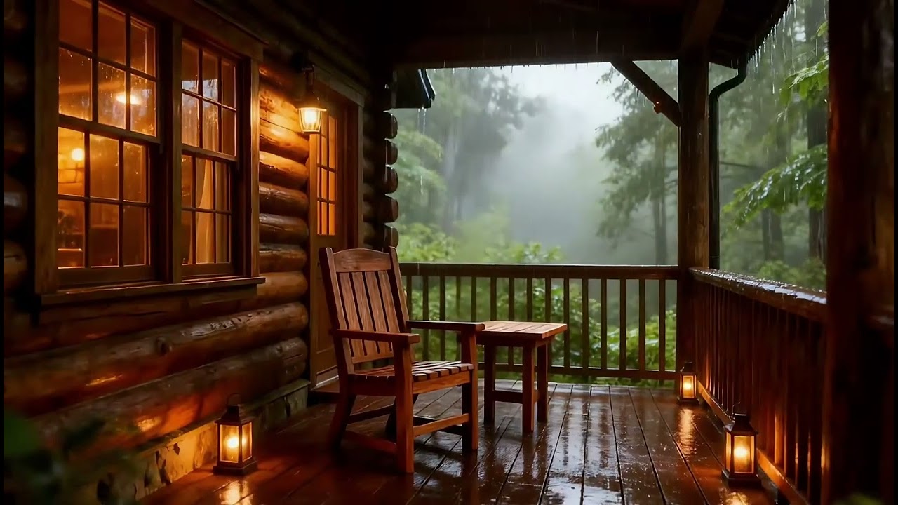 Listen to Forest Morning Rain 🌧️ Birds & Soft Piano Music