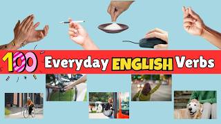 📌100 Common English Verbs You Must Know