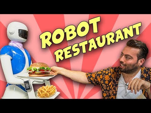 Türkiye'nin İlk Robot Restoranına Gidip Ne Varsa Yedim!