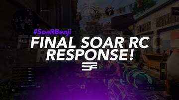 Benji - Final SoaR RC Response! #SoaRRC @SoaRGaming @tweetbenji_