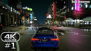 Grand Theft Auto 5 Gameplay Walkthrough Part 1 Side Mission - GTA 5 PC 4K 60FPS (No Commentary)