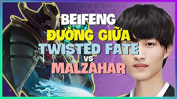 BeiFeng Twisted Fate Thách Đấu: Học Macro Đường Giữa & Roam Hủy Diệt | Vietsub