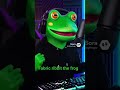 it's fabric ribbit the frog 🐸