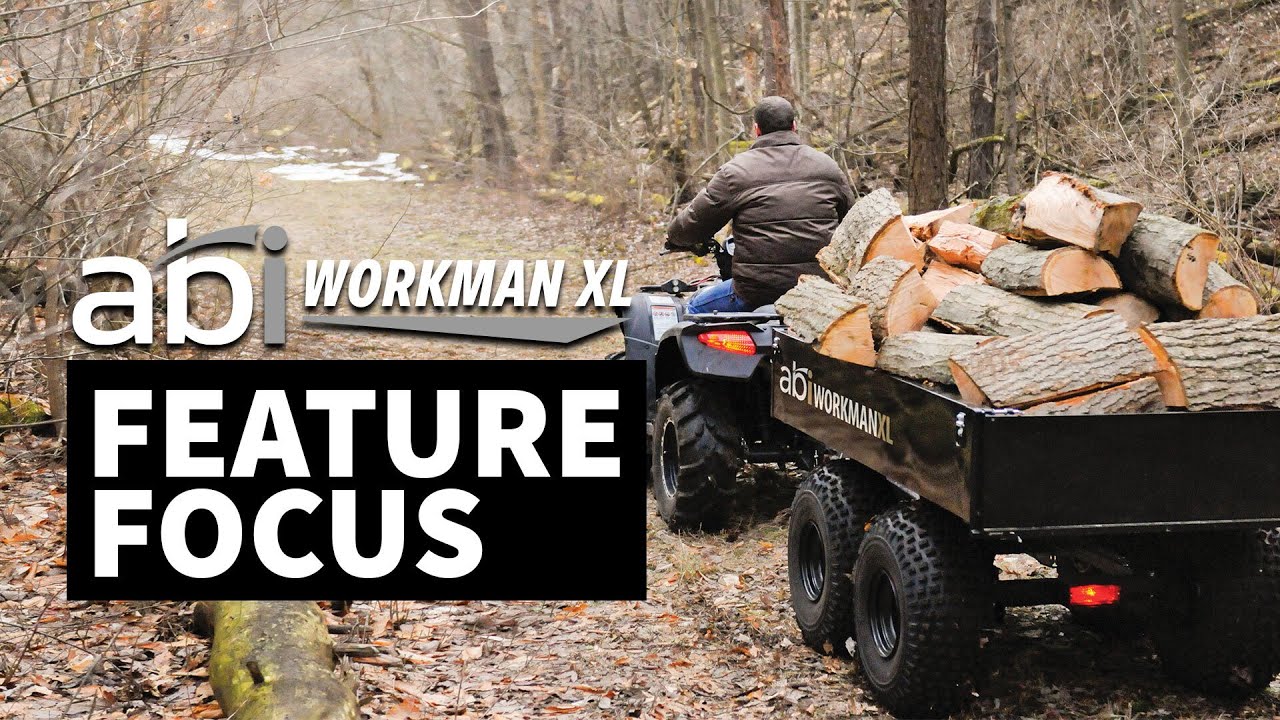 ATV Utility Dump Trailer ABI Workman Trailers YouTube