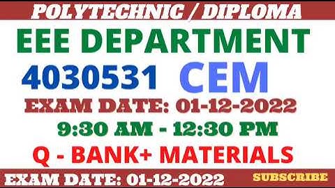 4030531 - CONTROL OF ELECTRICAL MACHINE |QUESTION BANK PDF | IMPORTANT 3 AND 14 MARKS ANSWERS| #nsk