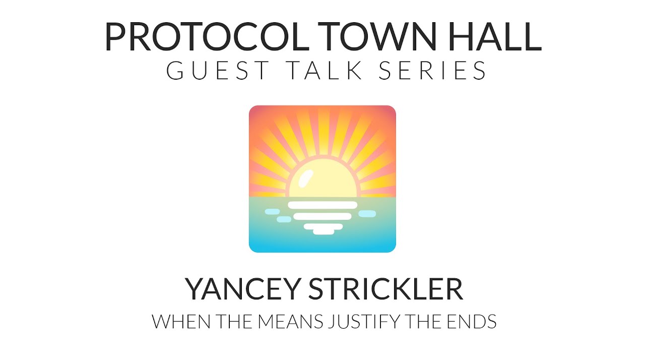 Protocol Town Hall with Yancey Strickler YouTube