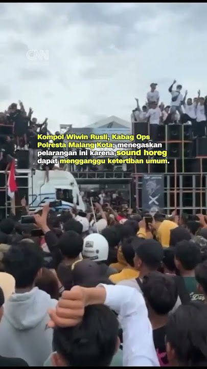 Sound Horeg Dilarang di Kota Malang