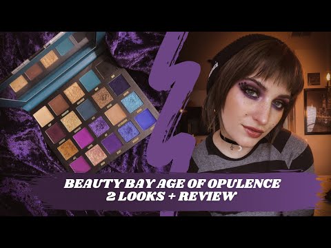 Beauty Bay Age Of Opulence | 2 Looks + Review - YouTube