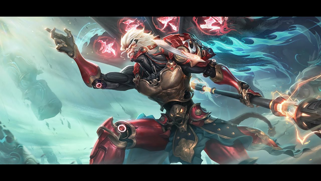 Skin Mecha Monkey (齐天大圣) | Wukong (孙悟空) | Honor of Kings (王者荣耀) - YouTube