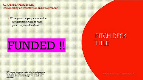 The Most Important Slide in a Pitch Deck