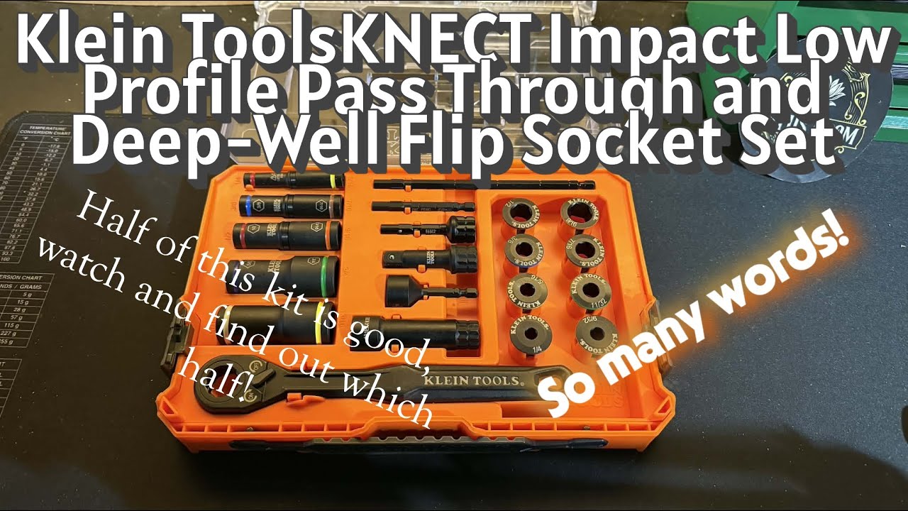 Проверка инструмента № 15, KNECT (M) Низкопрофильные головки и глубоко расположенные откидные гол...