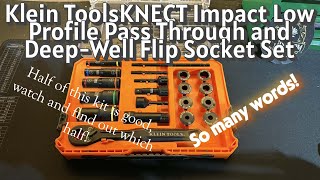 Tool Check #15, KNECT (M) Low Profile Sockets and Deep Well Flip Sockets (65240)