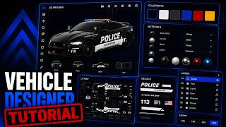 FiveM Vehicle Designer Script 🎨 Apex Scripts Tutorial