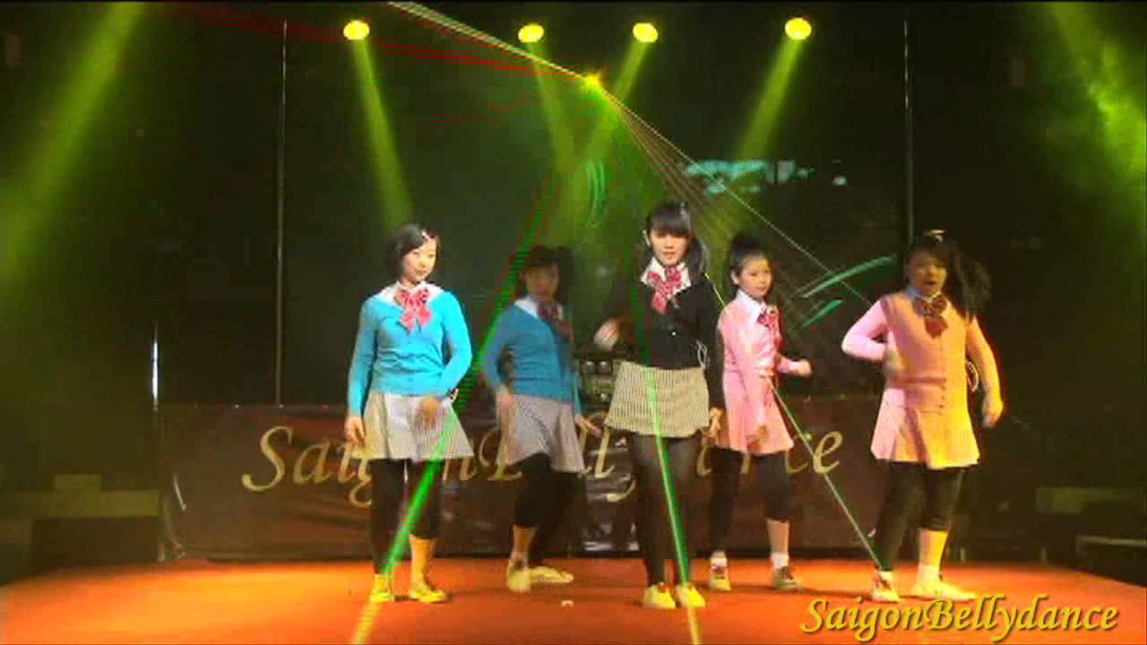 múa bụng việt nam HOT STEP 2013: "Naughty Kids" - Cún Con
