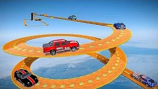 Mega Ramp Monster Truck Car Simulator – Impossible 3D Car Stunts । Android gameplay (QHD 1440p) screenshot 5