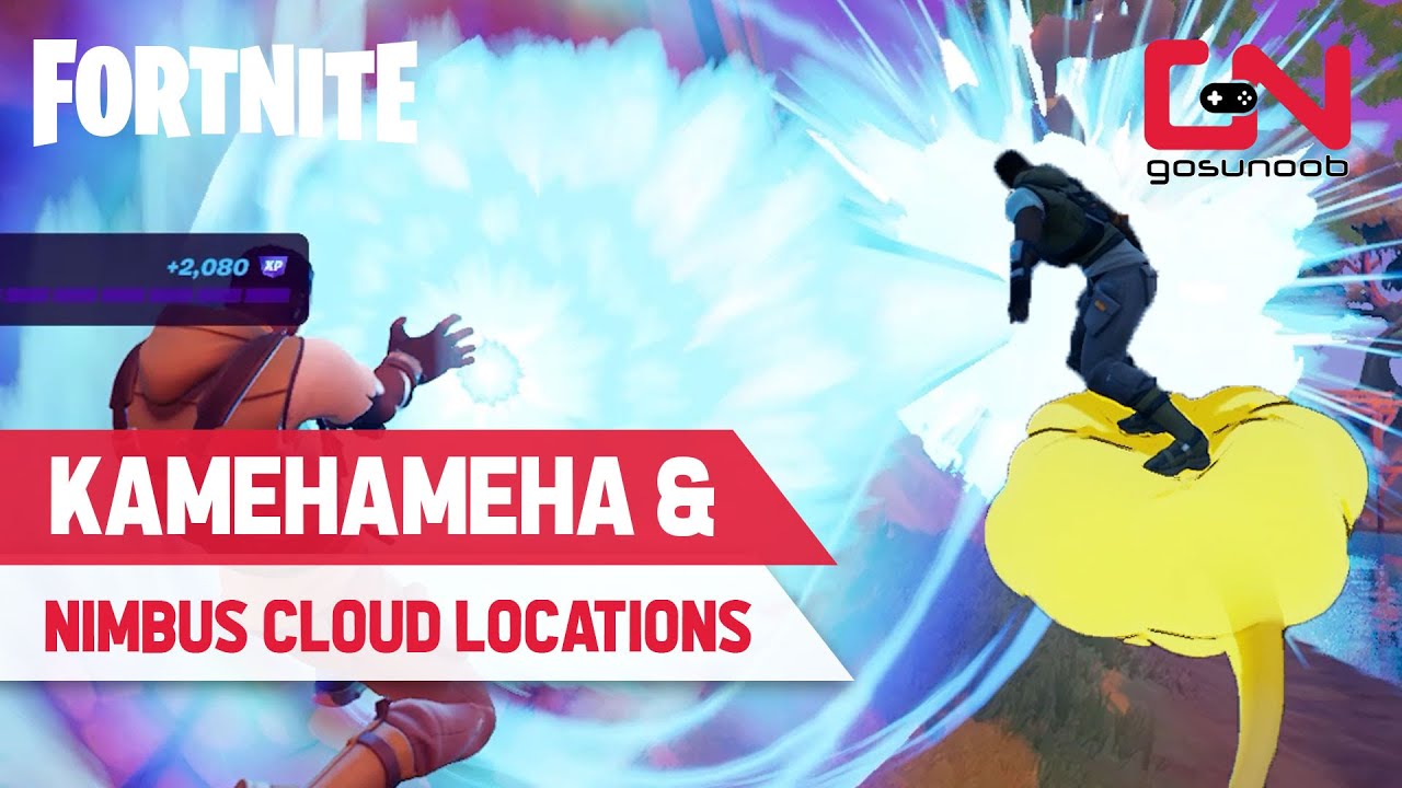 How to get the Kamehameha and Nimbus Cloud in Fortnite