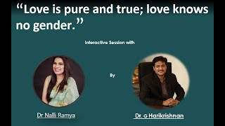 “Love is pure and true; love knows no gender.”