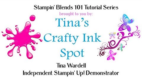 Stampin Blends 101 EXTRA- Marker Tip Replacement Tutorial