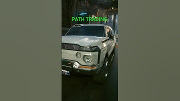 Cyberpunk 2077 4k Path Tracing On VS Path Tracing Off VS DLSS 4.0 #pathtracing #cyberpunk2077