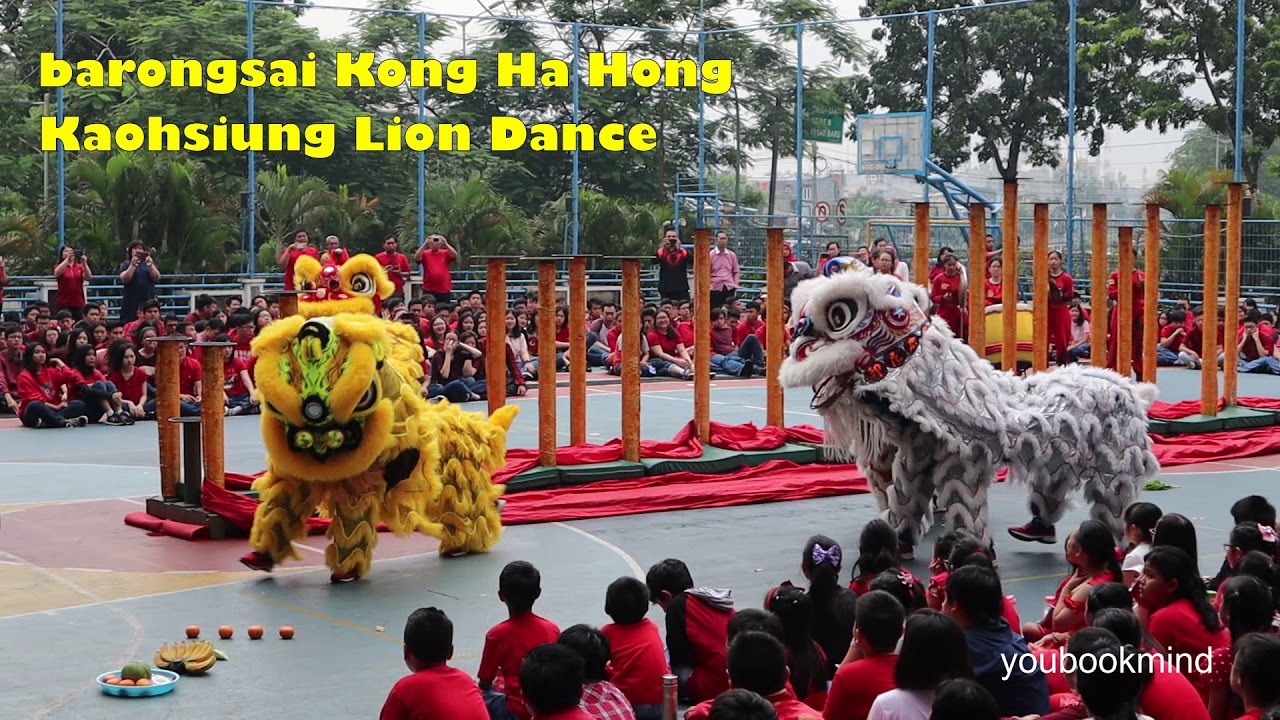 barongsai KONG HA HONG dalam perayaan imlek 2019