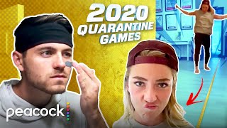 2020 Quarantine Games with Real Olympians! | Peacock Presents At-Home Variety Show