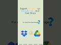 Smoothly Import Dropbox to Google Drive in 2 Ways | Free &amp; Secure #multcloud #cloudstorage