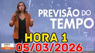 Serto Nordestino Temporais Isolados Ainda Preocupam A Regio Hoje  Previso Do Tempo Hora 1 0503