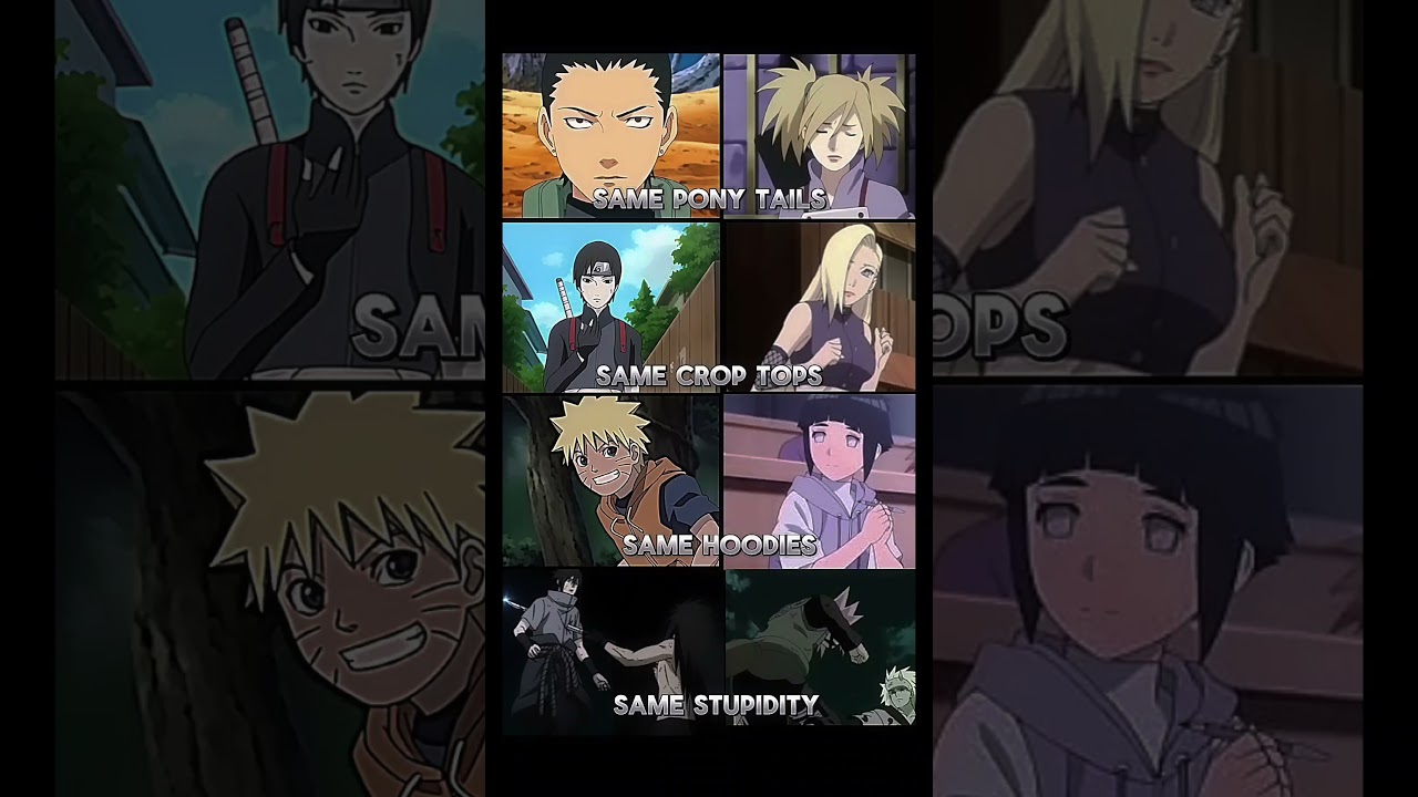 Naruto characters having same style 😅😂 #naruto #madara #sasuke #anime #shorts