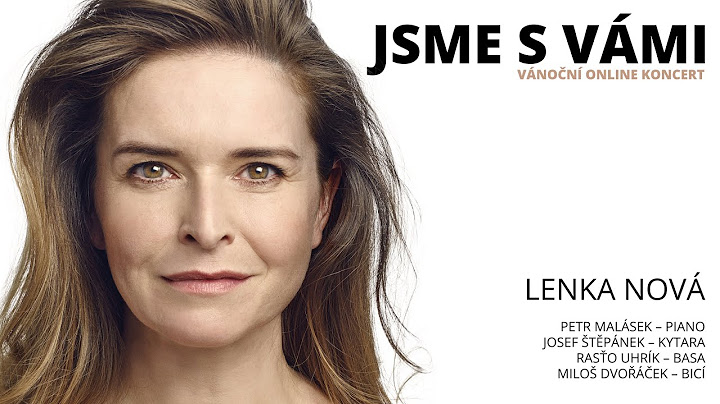 JSME S VÁMI -  Vánoční koncert Lenky Nové s kapelou