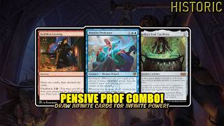 Infinitely Scaling Combo From Strixhaven! Pensive Frog Combo | Historic BO3 | MTG Arena