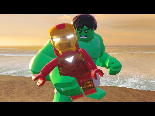 Lego Marvels Avengers All Team Up Special Moves (Showcase) YouTube