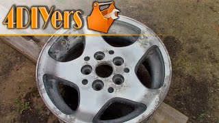 How to Remove the Paint or Clear Coat from Wheels