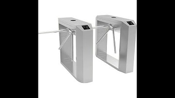 CECOS University ZKTeco Access Control Using Tripod Turnstile TS200 barrier