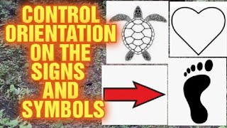 CONTROL ORIENTATION ON THE SIGNS AND SYMBOLS