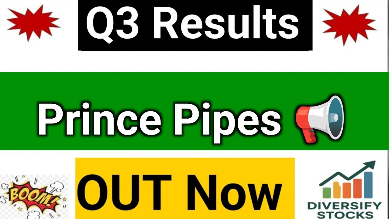 Prince Pipes Q3 Results 2026 | Prince Pipes share latest news | Prince Pipes Results Today 