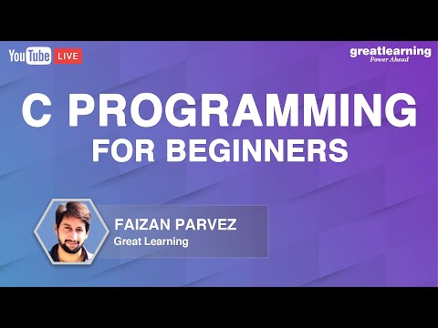 C programming for Beginners | Learn C Programming | C Language | Great Learning