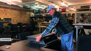 Ascendesk Sit-Stand Desktop Converter