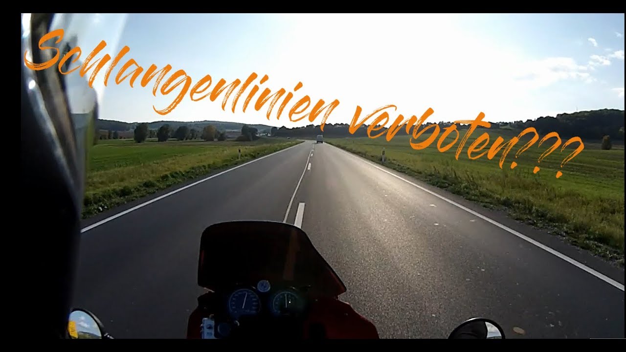 Schlangenlinien verboten???