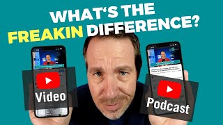 YouTube Video vs. YouTube Podcast (What's The Difference!?!) by Jerry Potter 588 views 1 month ago 8 minutes, 14 seconds