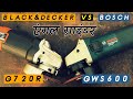 एंगल ग्राइंडर | Bosch GWS 600 vs Black & Decker G720R